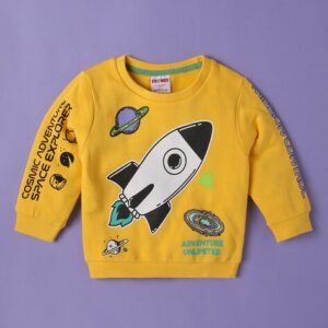 INF FRENDZ Printed Round-Neck Sweatshirt
