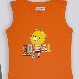 KIDLYBOO Graphic Print Round-Neck T-Shirt
