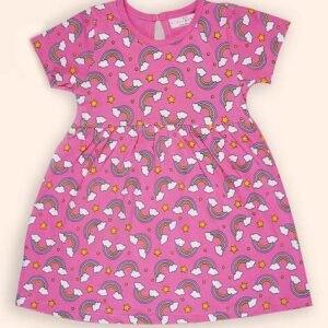 KIDLYBOO Printed A-Line Dress