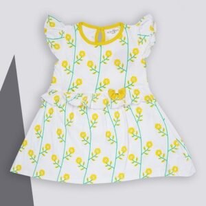 KIDLYBOO Floral Print Fit & Flare Dress