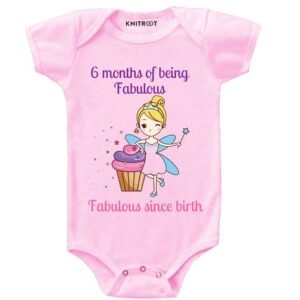 KNITROOT - Typographic Print Round-Neck Romper