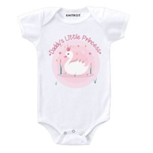 KNITROOT - Graphic Print Round-Neck Romper