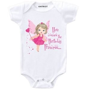 KNITROOT - Graphic Print Round-Neck Romper