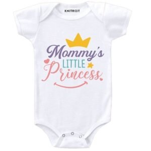 KNITROOT - Typographic Print Round-Neck Romper