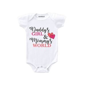 KNITROOT - Typographic Print Round-Neck Romper