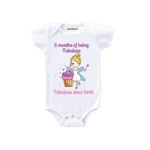 KNITROOT - Typographic Print Round-Neck Romper