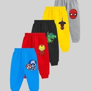 Kuchipoo Boys Pack of 5 Graphic Print Pyjamas