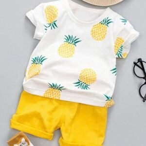 Lofn Printed Shorts & T-Shirt Set