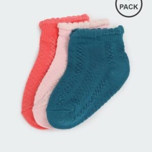 MAX Pack of 3 Pair Ankle Length Socks