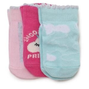 MAX Pack of 3 Printed Cotton Socks