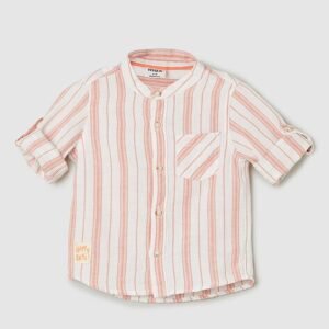 MAX Striped Regular Fit Shirt with Patch Pocket