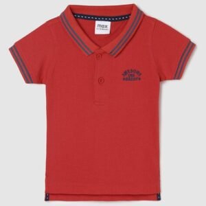 MAX Embroidered Polo T-Shirt