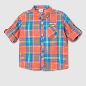 MAX Checked Shirt with Patch Pocket