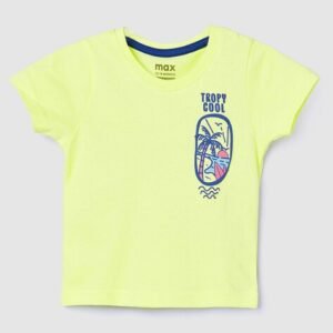 MAX Graphic Print Regular Fit Round-Neck T-Shirt