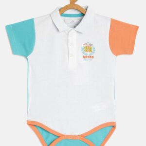 METRO KIDS COMPANY - Printed Rompers with Short Sleeves