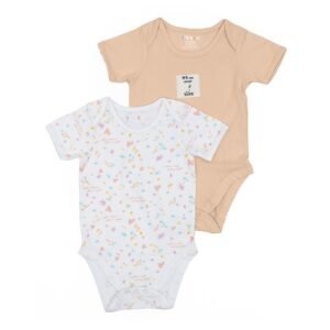 Miarcus - Pack of 2 Crew-Neck Rompers