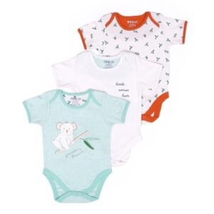 Miarcus - Pack of 3 Graphic Rompers