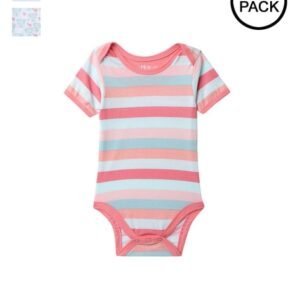 Miarcus - Pack of 3 Striped Rompers