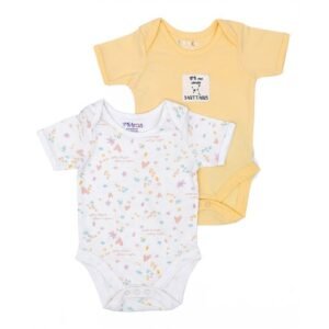 Miarcus - Pack of 2 Crew-Neck Rompers