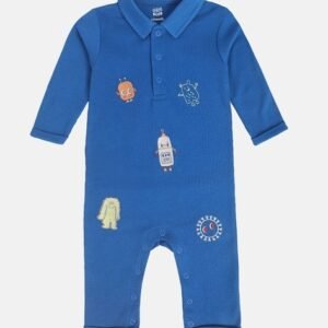 Miniklub - Infants Embroidered Cotton Romper
