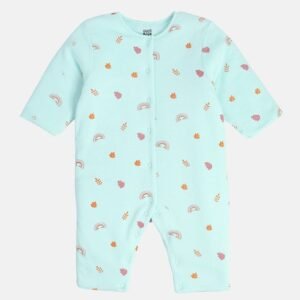 Miniklub - Infants Printed Round-Neck Romper