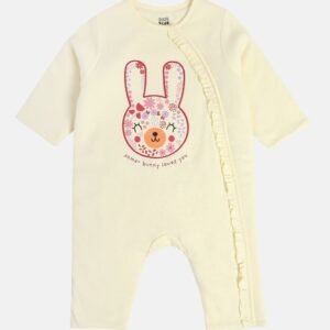 Miniklub - Infants Embroidered Round-Neck Romper