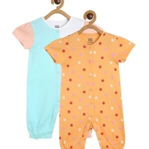 Miniklub - Pack of 2 Printed Rompers
