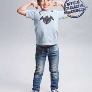 Minute Mirth Batman Print Round-Neck T-Shirt