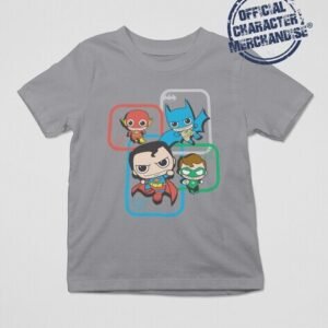 Minute Mirth Flash Print Round-Neck T-Shirt