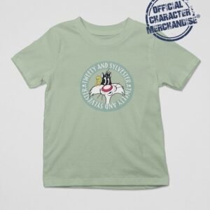 Minute Mirth Tweetie Print Round-Neck T-Shirt