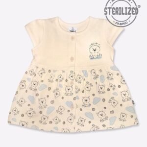 MOM'S LOVE Printed Fit & Flare Dress