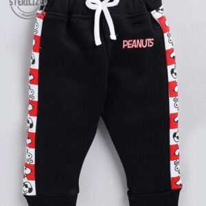 MOM'S LOVE Novelty Print Trousers with Drawstring Waist