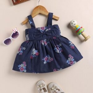 MOM'S LOVE Floral Print A-Line Dress