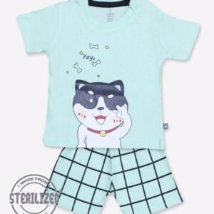 MOM'S LOVE Graphic Print T-Shirt & Shorts Set