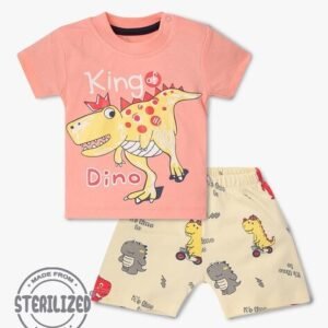 MOM'S LOVE Graphic Print T-Shirt & Shorts Set