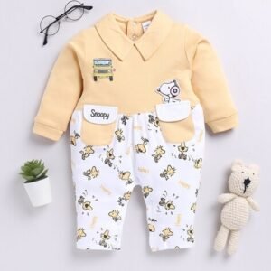 MOM'S LOVE - Snoopy Print Rompers