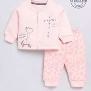 MOM'S LOVE Printed T-Shirt with Pyjamas