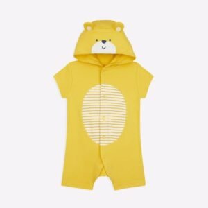 Mothercare - Hooded Cotton Rompers