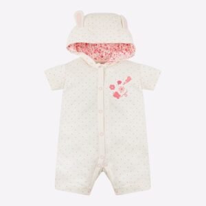 Mothercare - Printed Rompers with Bunny Ears