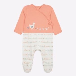 Mothercare - Printed Rompers with Embroidery