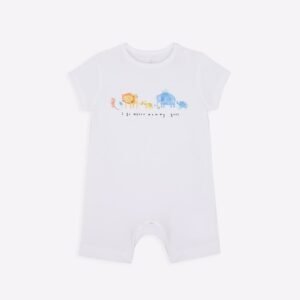Mothercare - Printed Round-Neck Rompers