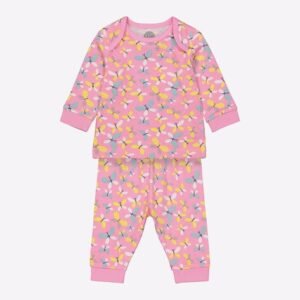 Mothercare Printed T-shirt with Pyjama Set