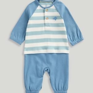 Mothercare - Infants Striped Cotton Romper