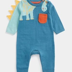 Mothercare - Rompers with Placement Dinosaur Print