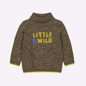 Mothercare Printed Turtle-Neck Sweater