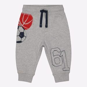 Mothercare Printed Joggers with Drawstring Waist