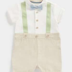Mothercare - Romper with Spread Collar
