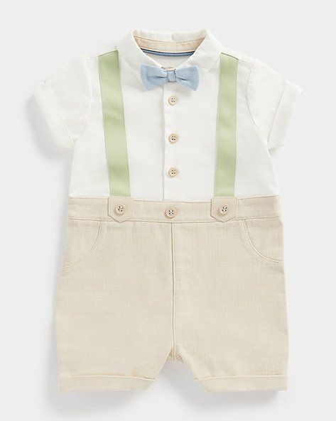 Mothercare - Romper with Spread Collar