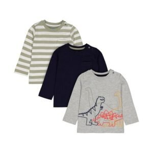 Mothercare Pack of 3 Printed T-shirts