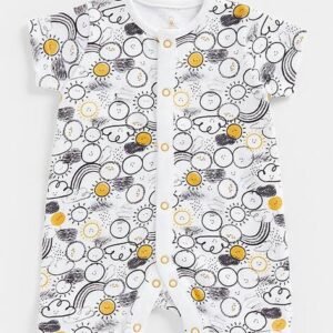 Mothercare - Printed Round-Neck Romper